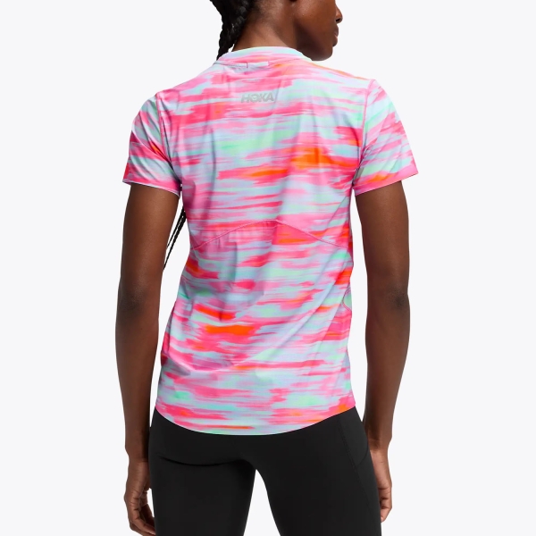Hoka Airolite T-Shirt - Pink Blurr