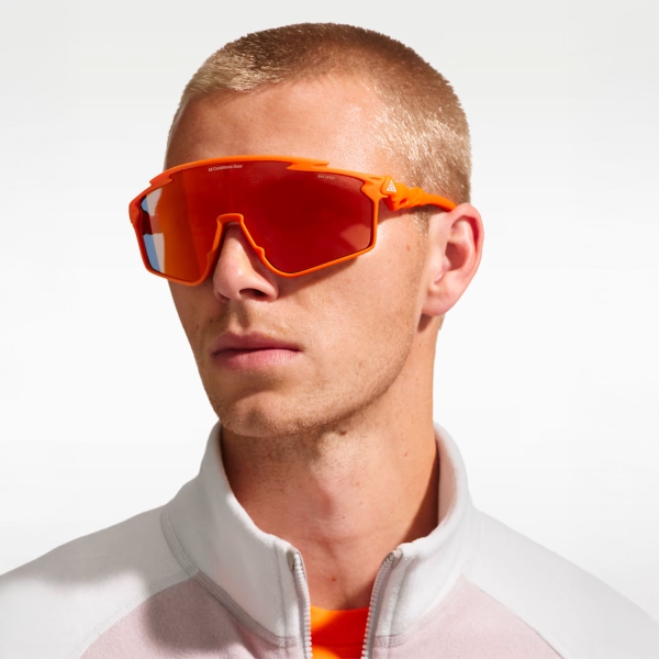 Nike ACG Vista Vert Gafas de Sol - Matte Safety Orange/Orange Mirror