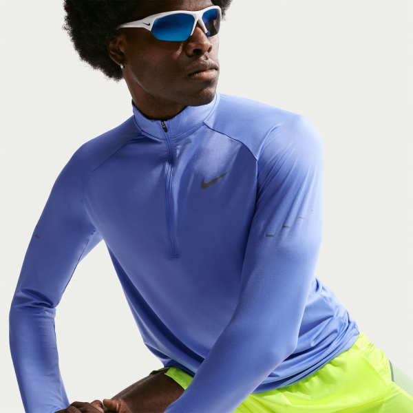 Nike Stride Maglia - Royal Pulse/Reflective Silver