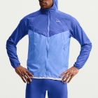 Nike Dri-FIT UV Stride Giacca - Lapis/Royal Pulse/Reflective Silver