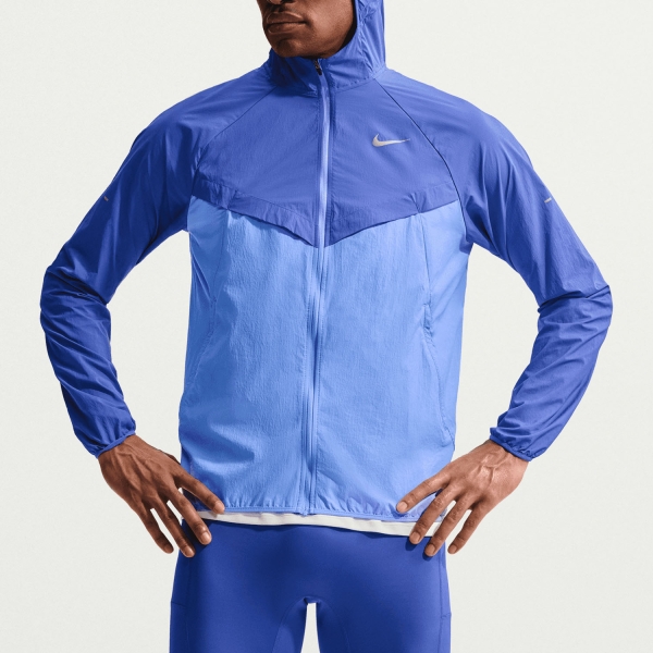 Giacca Running Uomo Nike DriFIT UV Stride Giacca  Lapis/Royal Pulse/Reflective Silver HV4548430