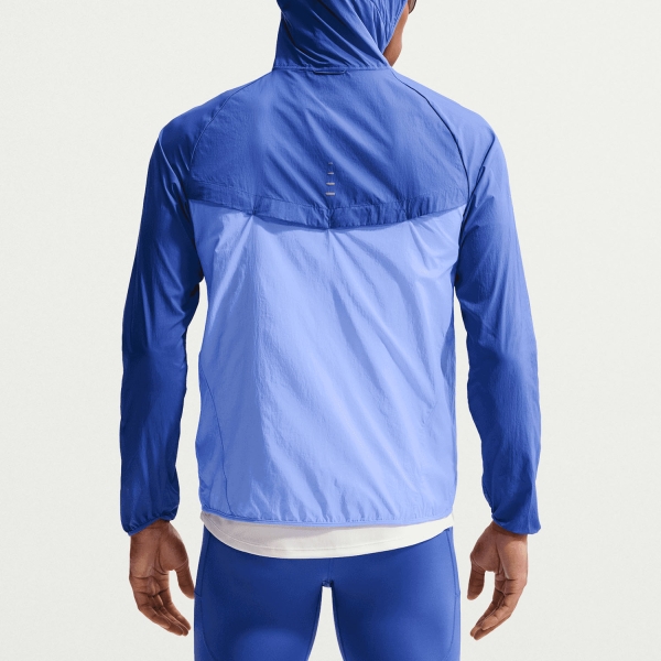 Nike Dri-FIT UV Stride Giacca - Lapis/Royal Pulse/Reflective Silver