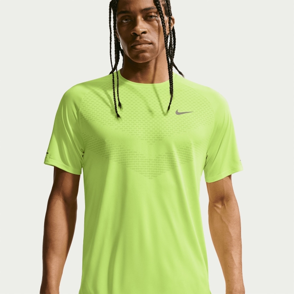 Nike Dri-FIT ADV Stride Maglietta - Volt Ice/Reflective Silver