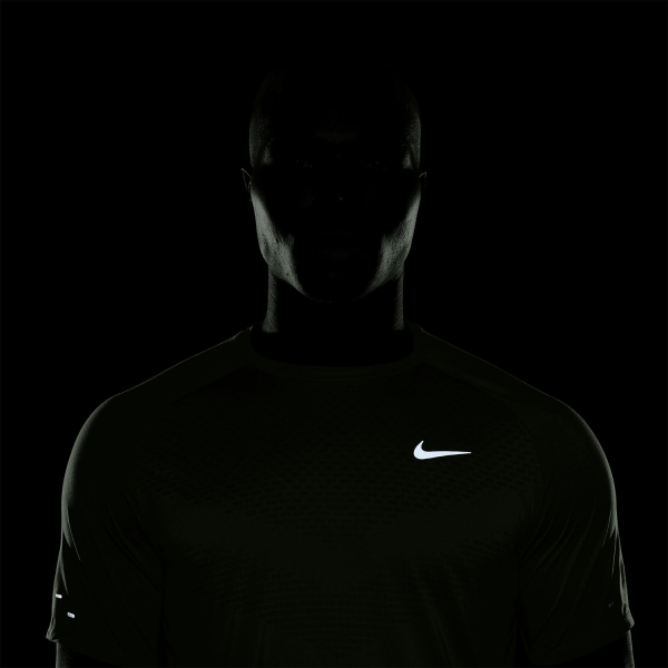 Nike Dri-FIT ADV Stride Maglietta - Volt Ice/Reflective Silver