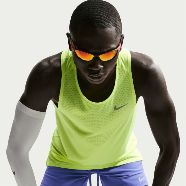 Nike Dri-FIT ADV Stride Canotta -  Volt Ice/Reflective Silver