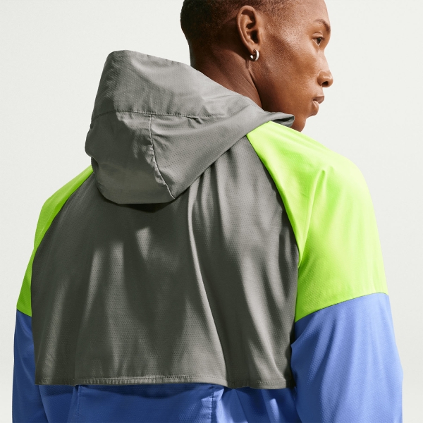 Nike Impossibly Chaqueta - Royal Pulse/Smoke Grey/Volt Ice