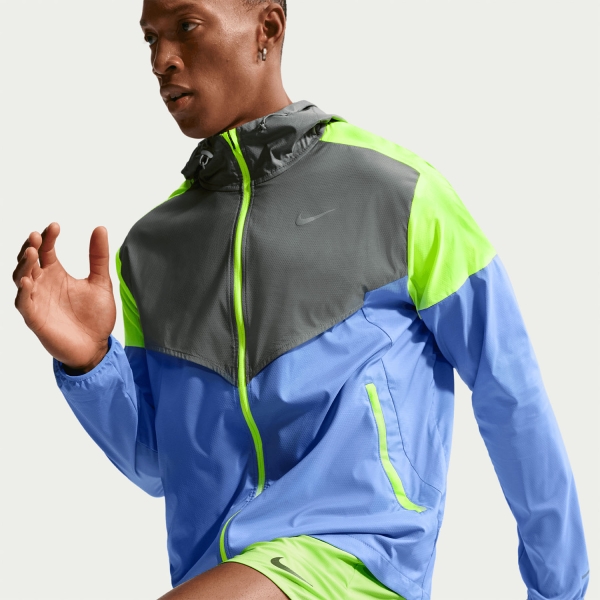Nike Impossibly Chaqueta - Royal Pulse/Smoke Grey/Volt Ice