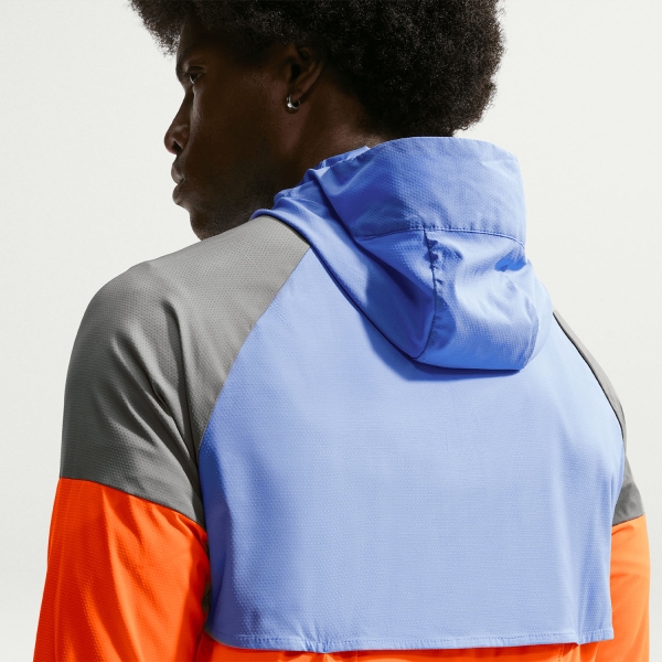 Nike Impossibly Giacca - Total Orange/Royal Pulse/Smoke Grey