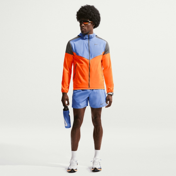 Nike Impossibly Giacca - Total Orange/Royal Pulse/Smoke Grey