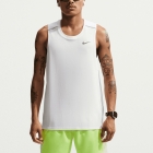 Nike Dri-FIT Miler Canotta - White/Reflective Silver