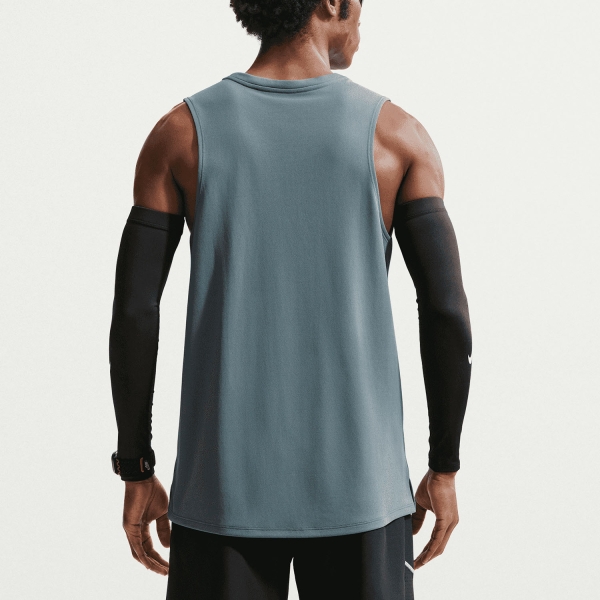 Nike Dri-FIT Miler Canotta - Mineral Slate/Reflective Silver