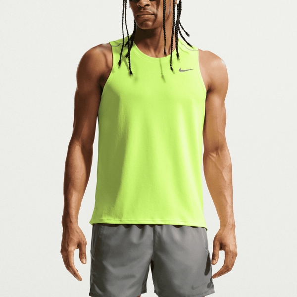  Nike DriFIT Miler Canotta  Volt Ice/Reflective Silver IF2018737