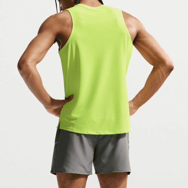 Nike Dri-FIT Miler Canotta - Volt Ice/Reflective Silver