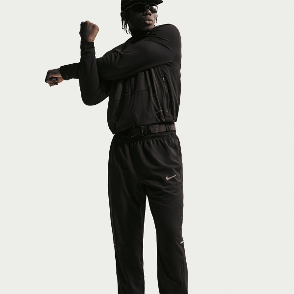 Nike Miler Pantaloni - Black/Reflective Silver