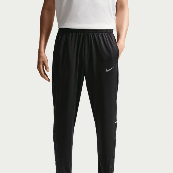 Nike Dri-FIT Miler Pantaloni - Black/Reflective Silver