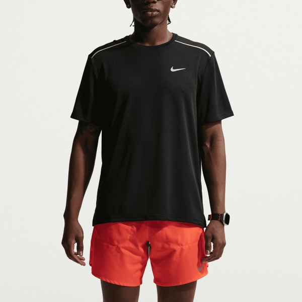  Nike DriFIT UV Miler Maglietta  Black/Reflective Silver IF2082010