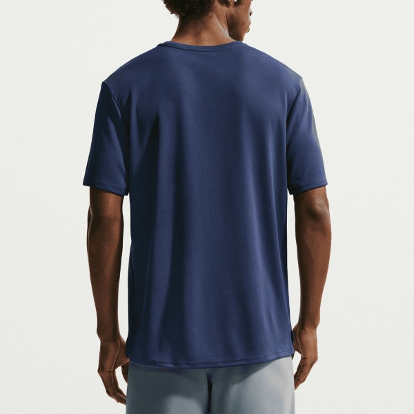 Nike Dri-FIT UV Miler Maglietta - Midnight Navy/Reflective Silver