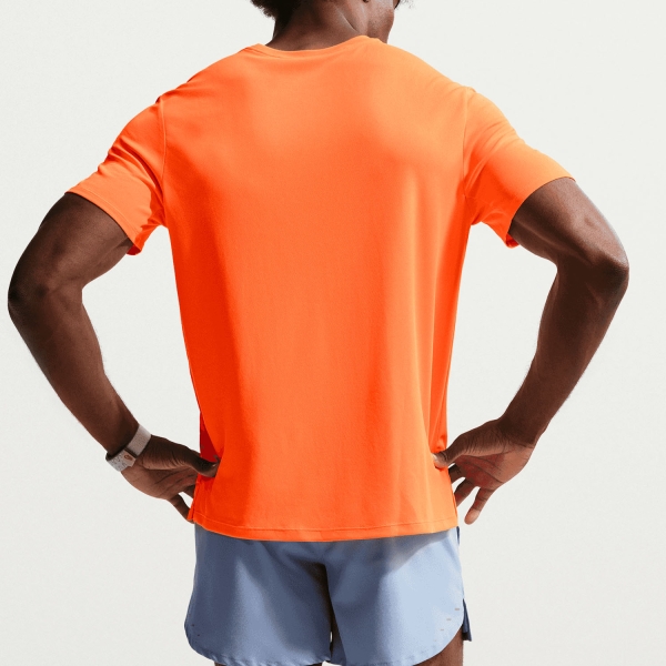 Nike Dri-FIT UV Miler Maglietta - Total Orange/Reflective Silver