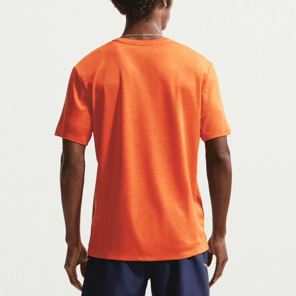 Nike Dri-FIT UV Miler Maglietta - Safety Orange/Reflective Silver