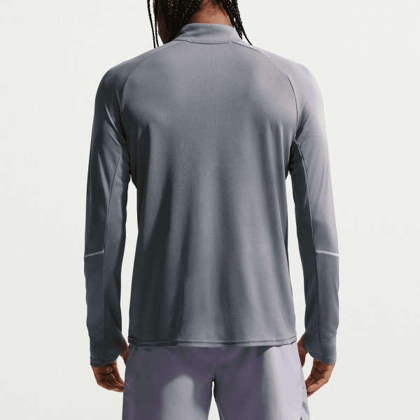 Nike Dri-FIT UV Miler Maglia - Smoke Grey/Reflective Silver