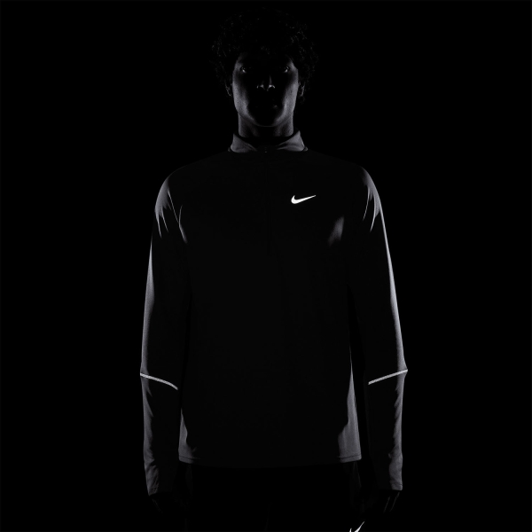 Nike Dri-FIT UV Miler Maglia - Smoke Grey/Reflective Silver