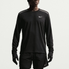 Nike Dri-FIT UV Miler Maglia - Black/Reflective Silver