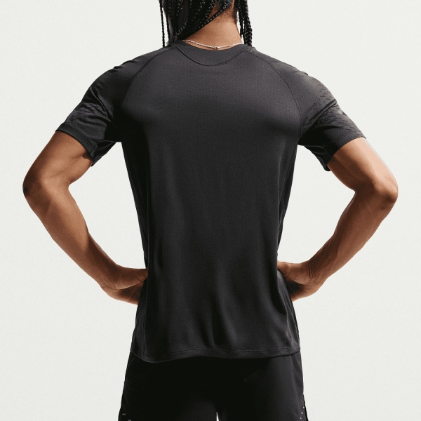 Nike Stride Dri-FIT ADV Maglietta - Off Noir/Black/Reflective Black