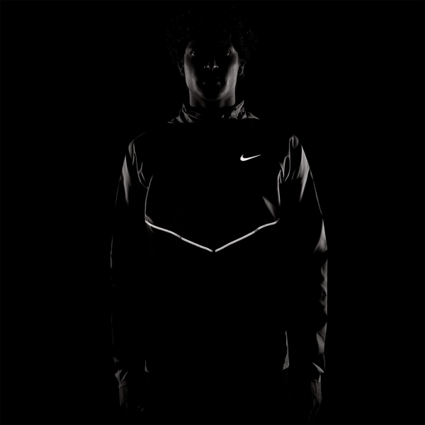 Nike Repel Miler UV Giacca - Black/Reflective Silver