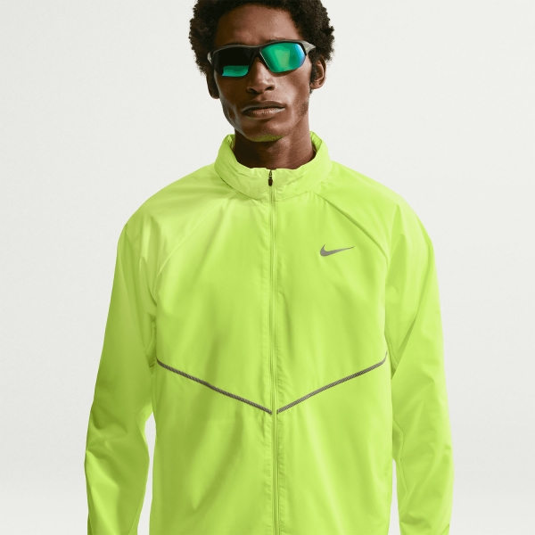 Nike Repel Miler UV Giacca - Volt Ice/Barely Volt/Reflective Silver