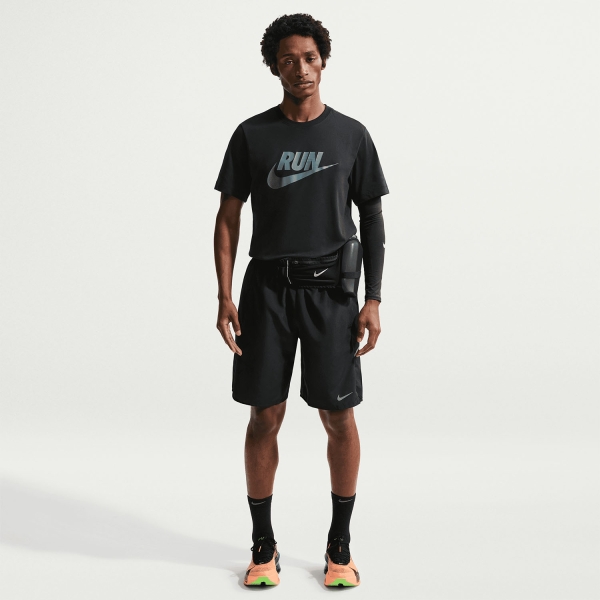 Nike Dri-FIT Swoosh Maglietta - Black/Mineral Slate