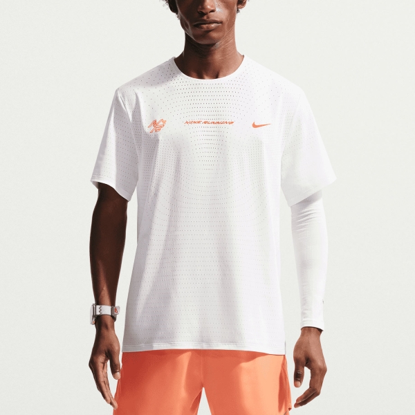 Maglietta Running Uomo Nike DriFIT ADV AeroSwift Maglietta  Summit White IH5045121
