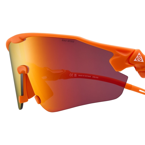 Nike ACG Vista Peak Gafas de Sol - Matte Safety Orange/Orange Mirror