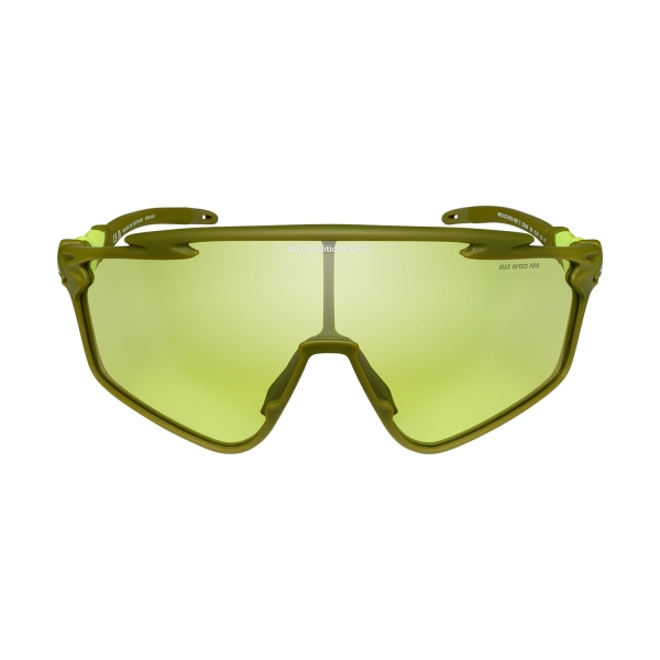 Nike ACG Vista Vert E Gafas de Sol - Matte Olive Flak/Low Light Volt
