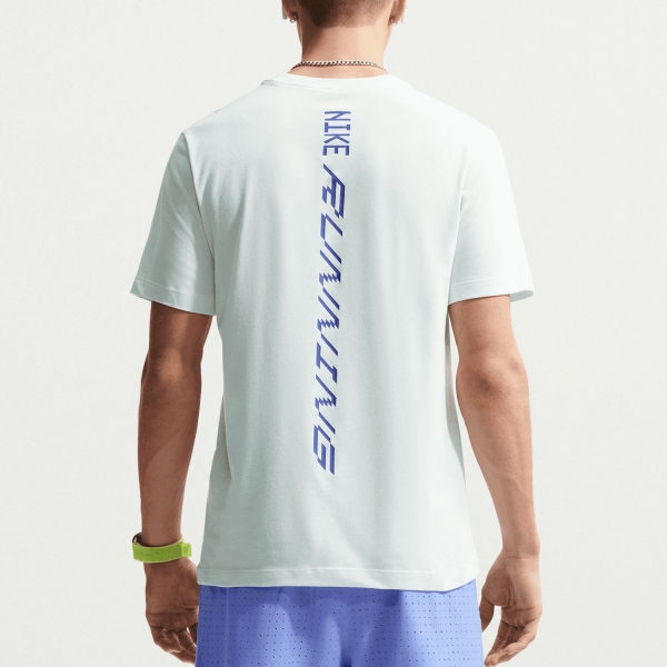 Nike Dri-FIT AeroSwift Maglietta - Barely Green/Lapis