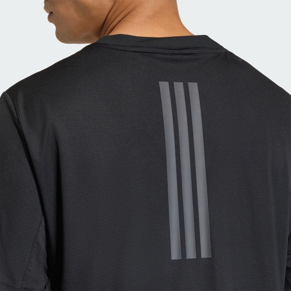 adidas D4T Power 3 Stripes T-Shirt - Black