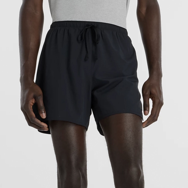 Pantaloncino Running Uomo New Balance RC Essential 5in Pantaloncini  Black/Slate Grey MB6180TABK