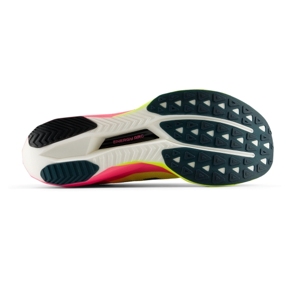 New Balance FuelCell SuperComp Elite v5 London - Alkaline Green/Pink Heat