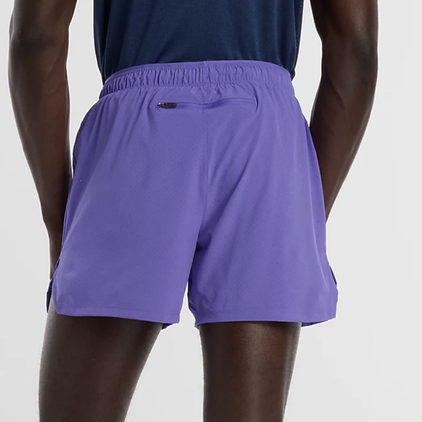New Balance Run Specialist 5in Pantaloncini - Electric Purple