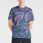 New Balance London Edition Athletics Printed T-Shirt - Pink Heat