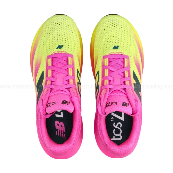 New Balance 1080 v15 London - Pink Heat/Alkaline Green