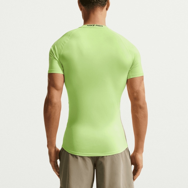 Nike Dri-FIT Logo Maglietta - Light Liquid Lime/Black