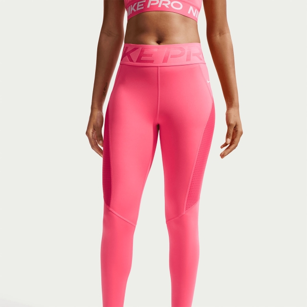 Nike Pro Sculpt 7/8 Tights - Sea Coral/Bleached Coral/White