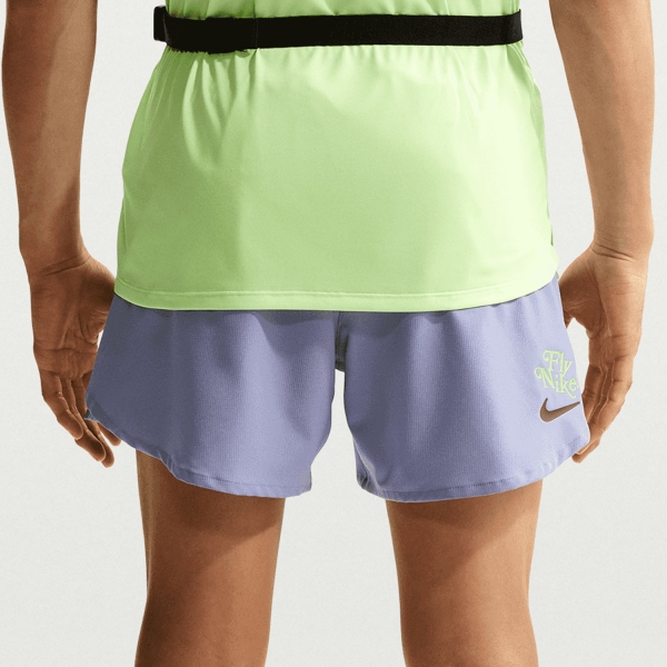 Nike Stride Dri-FIT Fly 5in Shorts - Iron Purple/Black