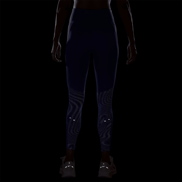 Nike Tempo 7/8 Tights - Sapphire/White/Reflective Silver