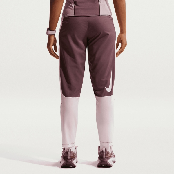 Nike Tempo Swoosh 7/8 Pantalones - Tattoo/Pink Foam/Reflective Silver