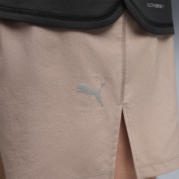 Puma Dreamrun dryCELL 5in Pantaloncini - Sandstone