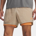Under Armour Explor Trail Run 5in Shorts - City Khaki