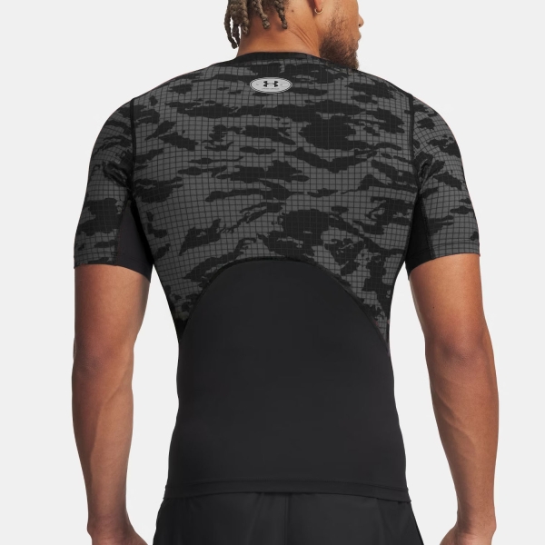 Under Armour HeatGear Printed Camiseta - Black