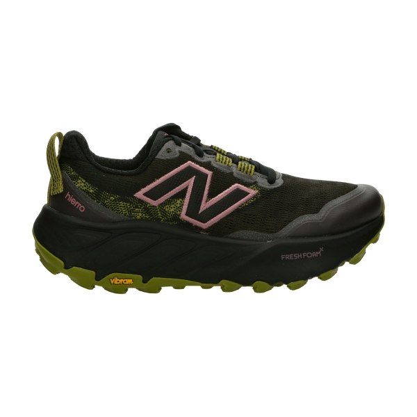 Women's Trail Running Shoes New Balance Fresh Foam X Hierro v9  Faded Black/Rosewood WHIER293