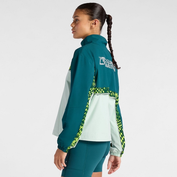 New Balance London Edition Marathon Jacket - Cosmic Jade